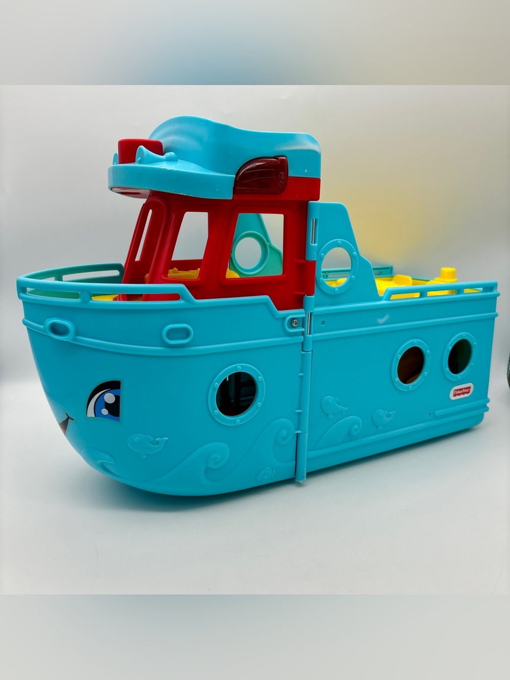 Fisher Price Little People Travel Together Friend Ship Toy Playset USED/WORKS